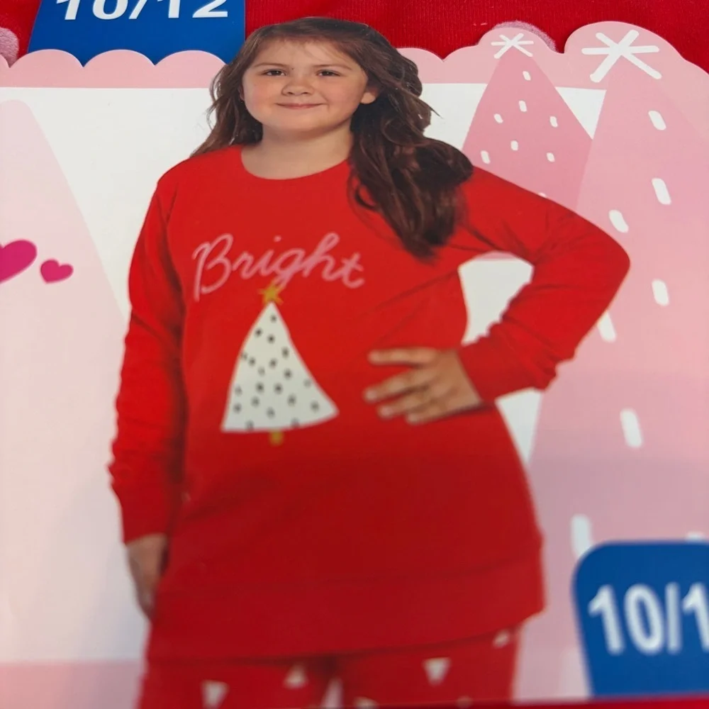 Wildfox Red Festive Kids Sweater Set